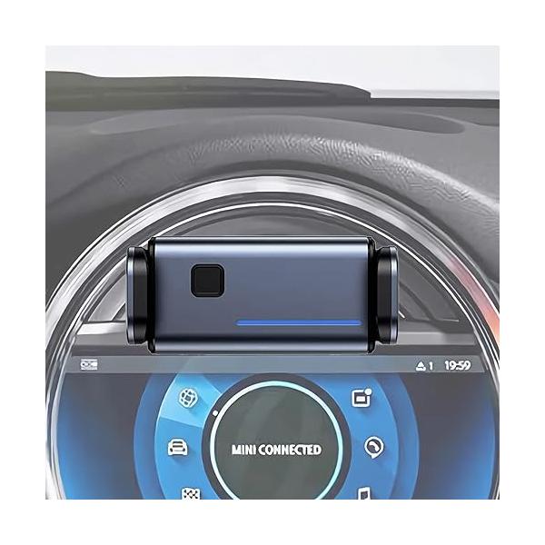 KASUART BMW ミニ クーパー/クラブマン/クロスオーバ 専用 スマホホルダー スマホスタンド 車載ホルダー カーマウント 携帯電話マウント 360度回