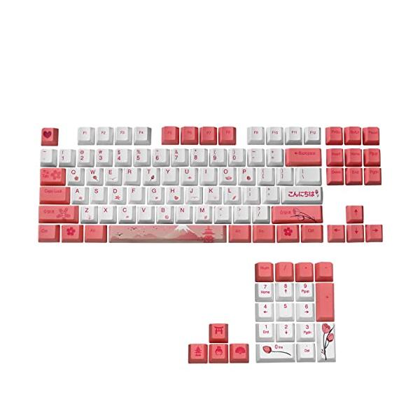 DEANEEK PBT キーキャップ 61/87/104キーキャップセット フル104