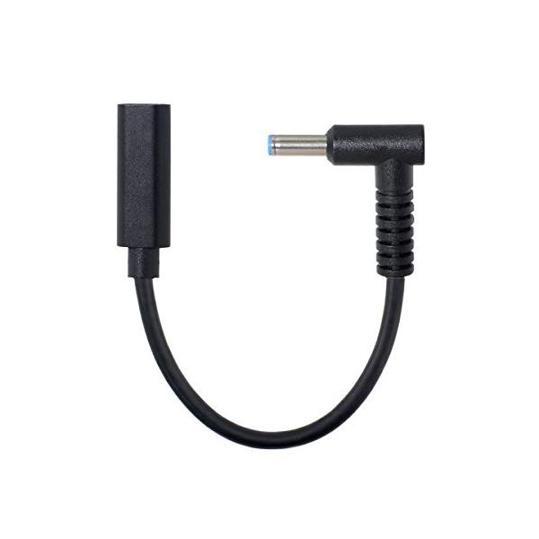 CableccタイプC USB-Cメス入力、DC 4.5 * 3.0mm電源PD充電ケーブル、HP 