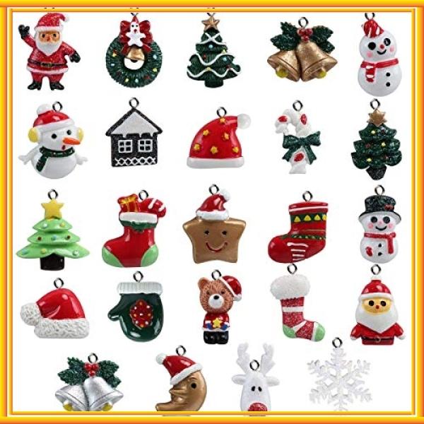 Naler 手芸用品 クリスマス 飾り オーナメント チャーム 手作りアクセサリー チャームパーツ 装飾パーツ サンタ Fyw Bay Center 通販 Yahoo ショッピング