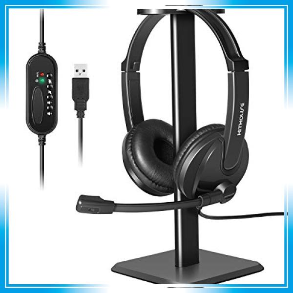 Kithouse ヘッドセット Usb ヘッドホン マイク 有線 ノイズキャンセリング 40mmドライバー Dj モニターヘッドホン オ Hly Bay Center 通販 Yahoo ショッピング