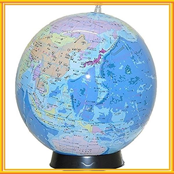 置き場所に困らない 日本語表記のビーチボール地球儀 球径30cm 台座 世界の国旗ポスター付 Wss 12ncdxbcne6b Bay Center 通販 Yahoo ショッピング