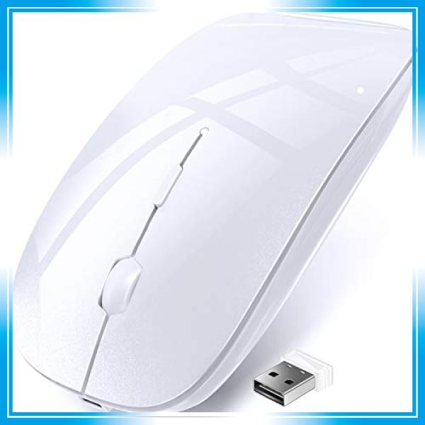 マウス Bluetooth ワイヤレスマウス 【BLENCK 進化版Bluetooth5.1】 無線マウス USB充電式 小型 静音 省エネルギー 2.4GHz 3DPIモード 光学式 高感度 Mac/Window