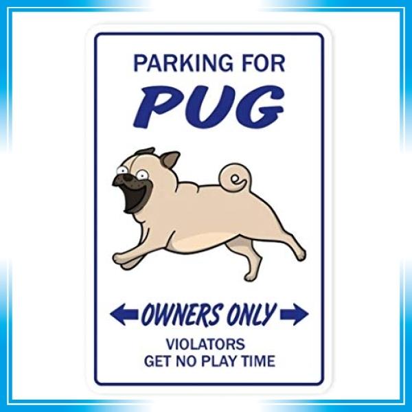 猛犬注意 犬用 サインボード 看板 英語 イラスト コミカル 錆びないアルミ製 18 X 25cm パグ Wss 74nckrj1et2f Bay Center 通販 Yahoo ショッピング