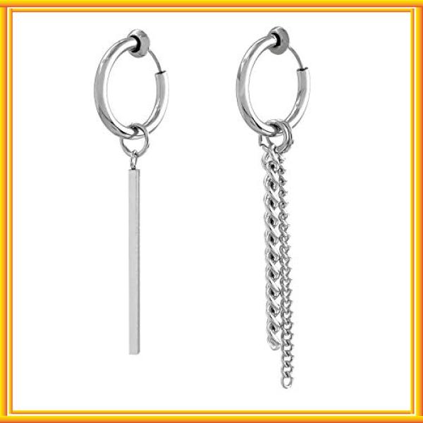 セイヤインターナショナル フェイクピアス メンズ レディース フープピアス チェーンピアス フープ イヤリング 両耳セット A Wss 84xmtzeu356v Bay Center 通販 Yahoo ショッピング