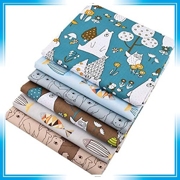 Hooami 布 5050cm はぎれ布 セット 100 綿 手芸 パッチワーク用 カットクロス 可愛い 布地 福袋 手作り 6pcs動物柄 Ybs Bay Center 通販 Yahoo ショッピング