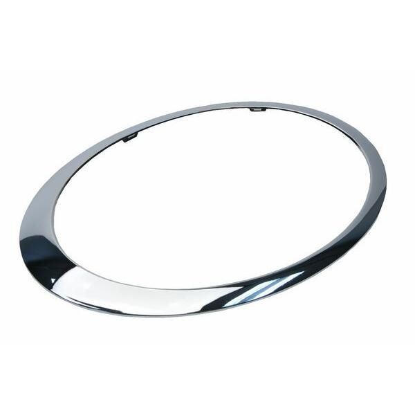 ミニ R56 R55 R57 R59 純正 ヘッドライトリング ヘッドライトリム クローム 右 クリップ付属 51137149906