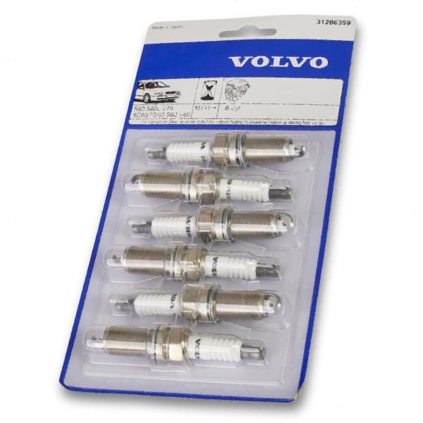 ボルボ（VOLVO） スパークプラグ 6本セット 31286359 純正品 : Bay