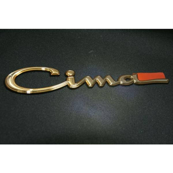 シーマ エンブレム 送料無料 最高級ゴールドメッキ ニッサン シーマ