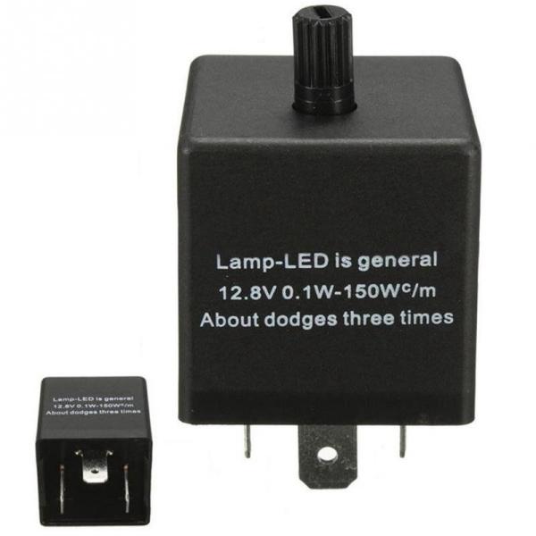 ・LEDバルブでも電球混在でも速度調整コントロール可能・12V専用・若干カチカチ音あり・サイズ：縦30mm×横30mm×奥域30mm※バッテリーレス車は適合しません。