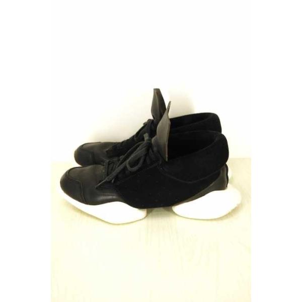 リックオウエンスアディダス Rick Owens Adidas スニーカー メンズ サイズ表記無 舗 ブランド古着バ 中古 レザースニーカー Runner