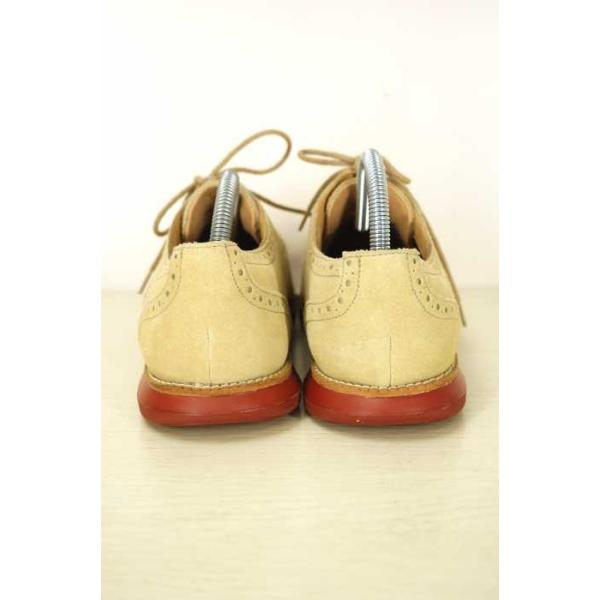 Cole Haan コールハーン ウィングチップ メンズ ラッピング サイズ8 中古 2 ブランド古着バズストア スエード 1