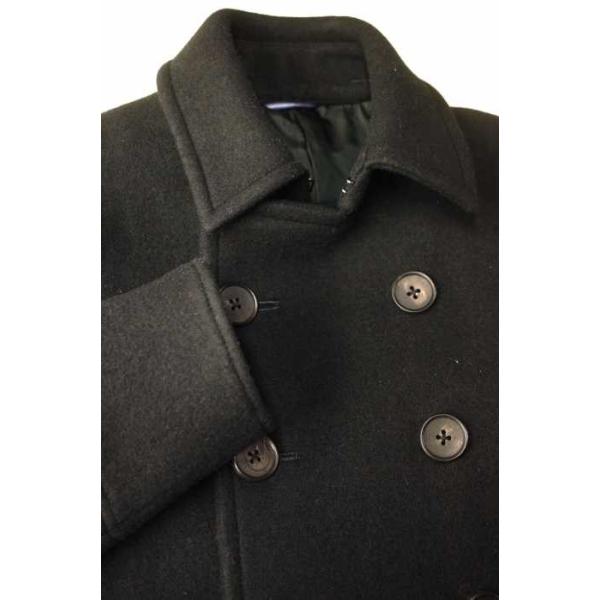 ジュンハシモト Junhashimoto 現品 ピーコート メンズ サイズ2 ブランド古着バズストア El P Coat 091 Hard