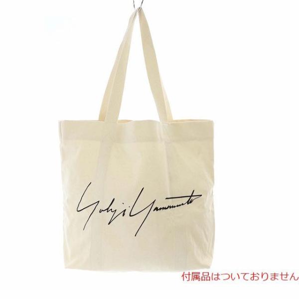 新品未使用】内ポケット付きヨウジヤマモト コットンマチトートバッグ