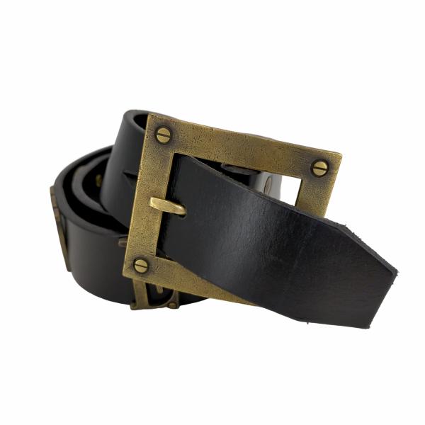 WEIRDO SIG BELT レザーベルト BLACK 32インチ bazzstore_1127166465746