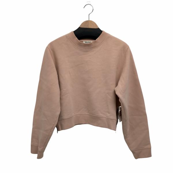 アクネストゥディオズ　サイドジップ　ショート丈　スウェット　トレーナー　ブルー bazzstore_1128231600895