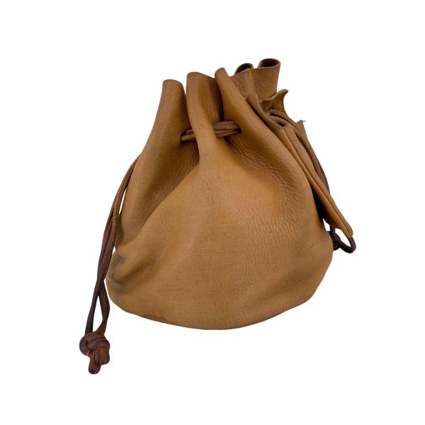 USED古着(ユーズドフルギ) MYTHINKS MY ELK BUCKET レザー 巾着バッグ 