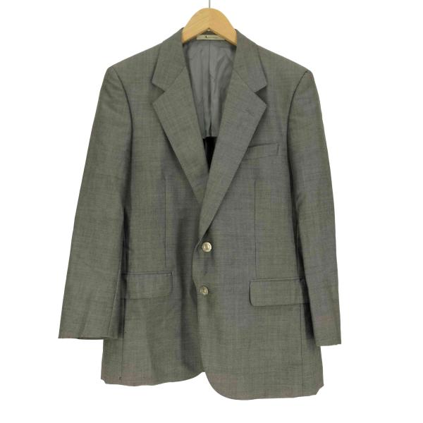 極美品 Aquascutum テーラードジャケット XL シングル ベロア 紫 極美品 Aquascutum テーラードジャケット XL シングル ベロア 紫