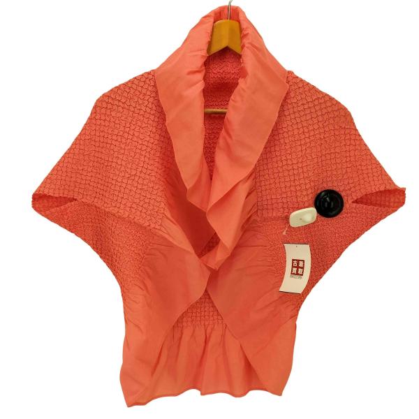 ISSEY MIYAKE MIYAKE(イッセイミヤケ) シワ加工切り替えボレロ 