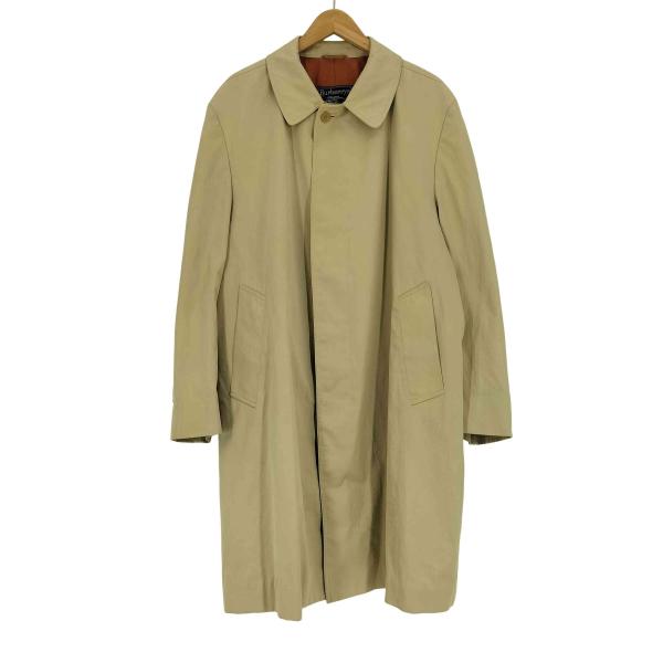 Burberryメンズ ステンカラーコートLL3L新品保管品海外正規店
