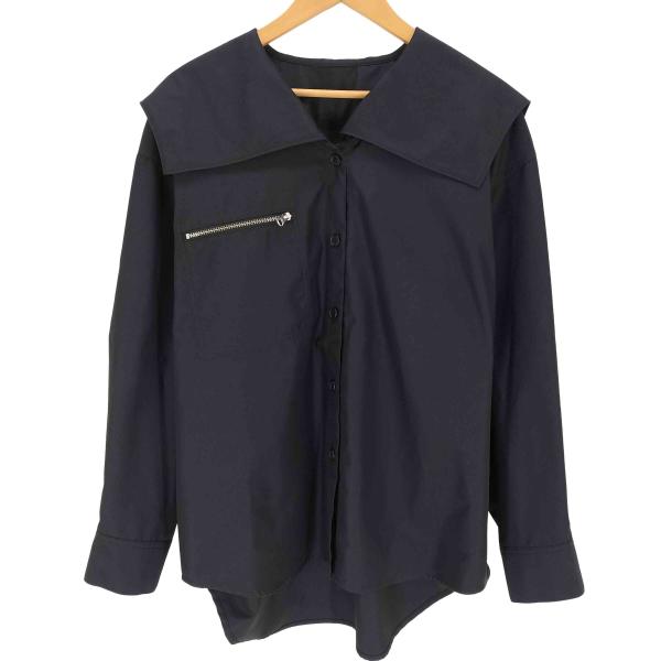 LE CIEL BLEU BLEU(ルシェルブルー) Big Collar Shirt レディース 36 