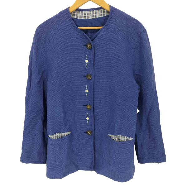 【美品】tofana リネン100% チロリアン ジャケット メンズ M~L bazzstore_1133936205542