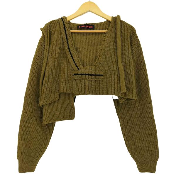 OTTOLINGER(オットリンガー) クロップド ニットパーカー