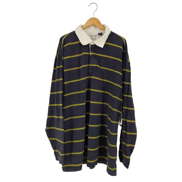 USED ボーダーラガーシャツ USED古着(ユーズドフルギ) {{IZOD}} ボーダー ラガーシャツ