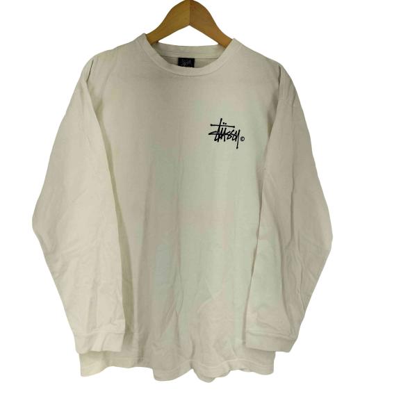 00s STUSSY ラスタカラー 長袖ラグランTシャツ ストックロゴ レア STUSSY Stussy(ステューシー) 00s ラスタストックロゴ クルー