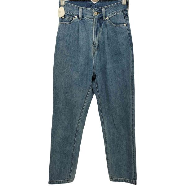 ゆう【新品未使用】willfully デニム セール】loose side tuck denim PT（デニムパンツ）｜WILLFULLY