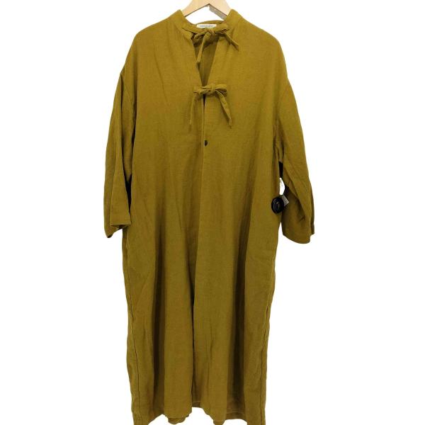 ハウスオブロータス HOUSE OF LOTUS リネン混 シャツワンピース M