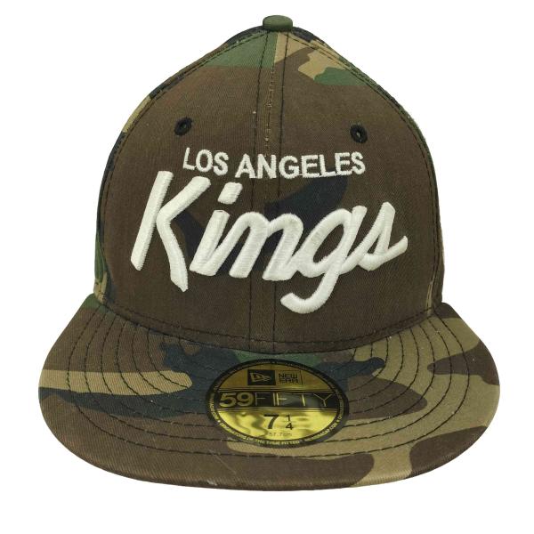 New Era 迷彩キャップ 59FIFTY 7 1/4 NEW ERA ERA(ニューエラ) 迷彩柄 59FIFTY チームロゴ刺繍