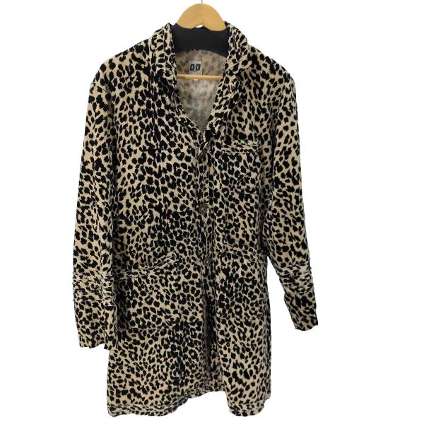 AiE AiE(エーアイイー) animal pattern velvet コート レオパード