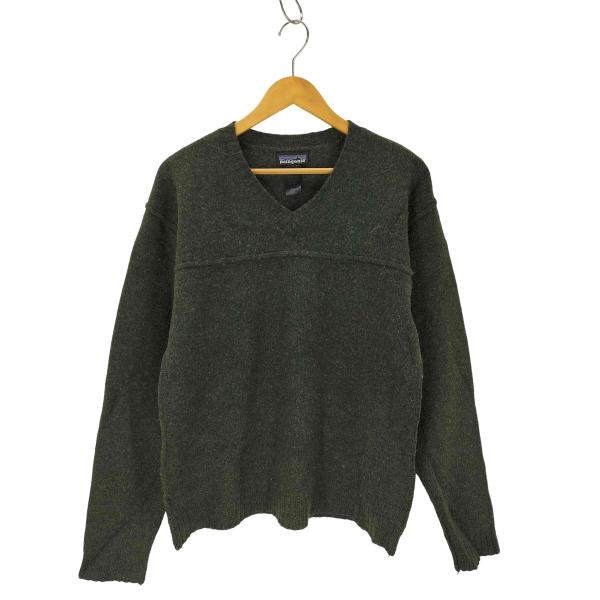 patagonia（パタゴニア） 00S 切替デザイン Vネックセーター メンズ