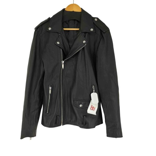 ZARA ZARA(ザラ) フェイクレザーダブルライダースジャケット