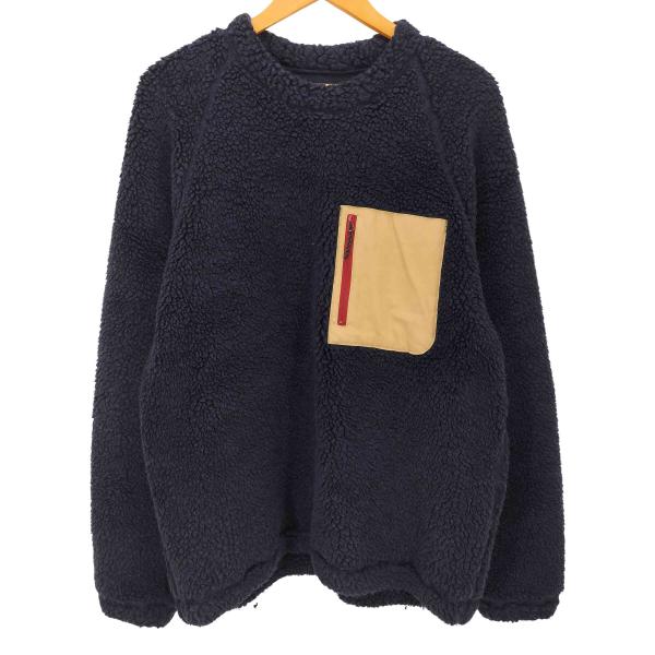 美品BROWN by 2-tacs Mixed wool pile fleece