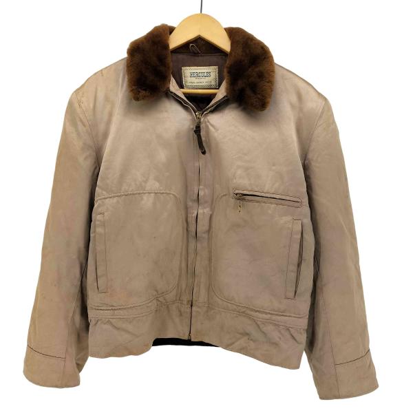 【50s】レースアップ スウェード ジャケット 古着 CONMATI zip 50s】レースアップ スウェード ジャケット 古着 CONMATI zip