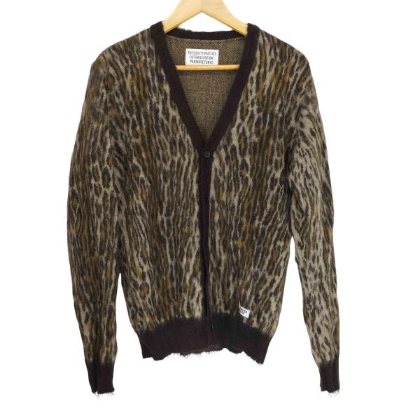 WACKO MARIA（ワコマリア） レオパード モヘアカーディガン メンズ JPN