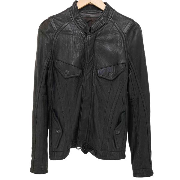 _7 JULIUS(セブンユリウス) 2008AW シープレザー ガスマスク レザー