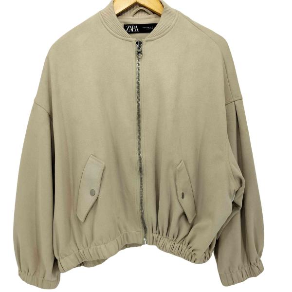 ZARA ZARA(ザラ) フェイクスエード ボンバージャケット