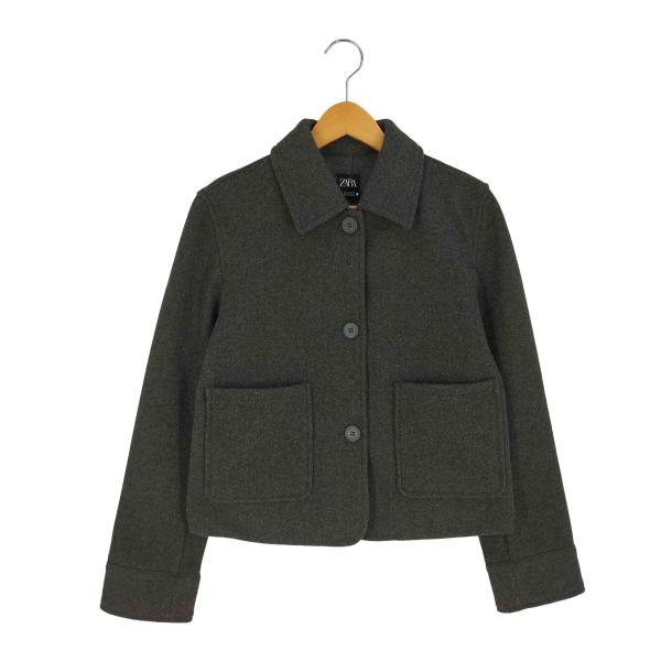 ZARA ポケットジャケット ポケット付きシャツジャケット - ブラック | ZARA Japan / 日本
