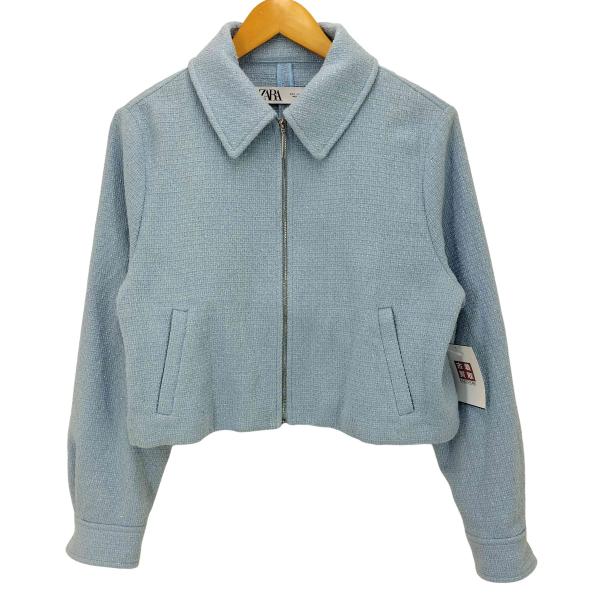 メタリック テクスチャー ジャケット ZARA ZARA（ザラ） メタリックテクスチャージャケット レディース L 中古