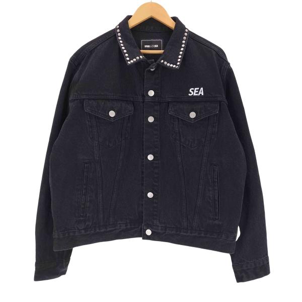 ウィンダンシー　ジャケット WIND AND SEA（ウィンダンシー） STUTTED DENIM JACKET メンズ import