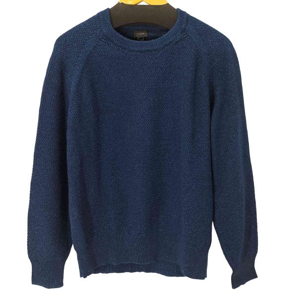 J.CREW J.CREW(ジェイクルー) インディゴ クルーネックニット