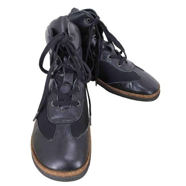 ISSEY MIYAKE MEN MEN(イッセイミヤケメン) 90S レザー×ナイロン