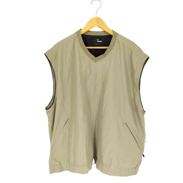 USED古着(ユーズドフルギ) Vネックナイロンベスト メンズ XL 中古 古着