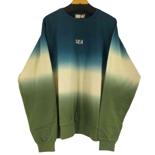 WIND AND SEA(ウィンダンシー) STEP DYE RAGLAN CREW NECK メンズ JPN：XL 【中古】【ブランド古着バズストア】 bazzstore_1136296736107