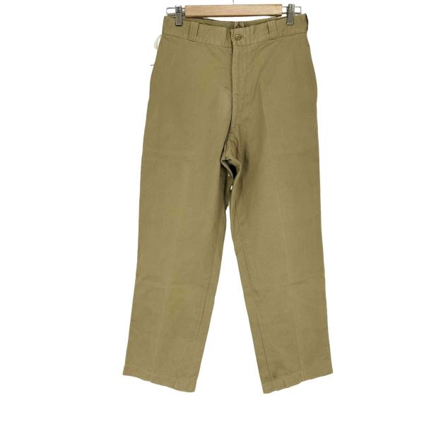 U.S. ARMY(ユーエスアーミー) 60s RAPIDジップ KHAKI CHINO TROUSERS メンズ  31-29【中古】【ブランド古着バズストア】 U.S. ARMY(ユーエスアーミー) 60s RAPIDジップ KHAKI CHINO TROUSERS
