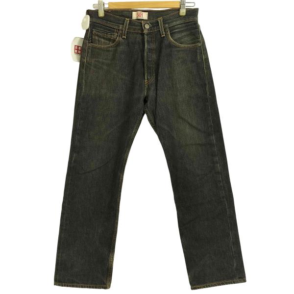 ★usedリーバイスディスプレイ用品Levi's 501 ボタンフライ ハンガー Levi's Levis(リーバイス) ボタン裏4032 501 ボタンフライ