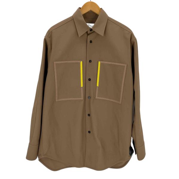 JIL SANDER SANDER(ジルサンダー) pocket detail canvas shirt JIL SANDER SANDER(ジルサンダー) pocket detail canvas shirt